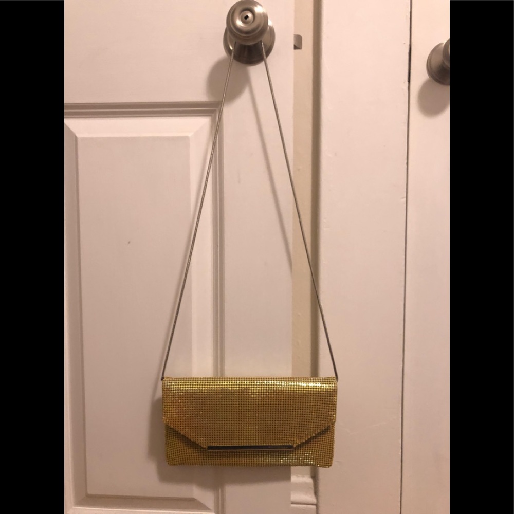 Bcbg Maxazria Shoulder Bag/clutch, yellow mesh - Picture 6 of 6